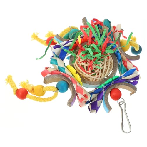 Sosoport Papagei Barsch Grobe Vogel Spielzeug Sicher Hängen Vogel Zerkleinern Spielzeug Für Papagei Käfig Decor Sosoport Papagei Barsch Grobe Vogel Spielzeug Sicher Hängen Vogel Zerkleinern Spielzeug Für Papagei Käfig Decor von Sosoport