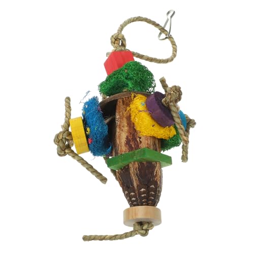 Sosoport Papageien Spielzeug Und Buntes Hängendes Vogelspielzeug Für Große Vögel Und Sittiche Für Käfigdekoration Und Beschäftigung Zufällige Farbe Sosoport Papageien Spielzeug Und Buntes Hängendes Vogelspielzeug Für Große Vögel Und Sittiche Für Käfigdekoration Und Beschäftigung Zufällige Farbe von Sosoport