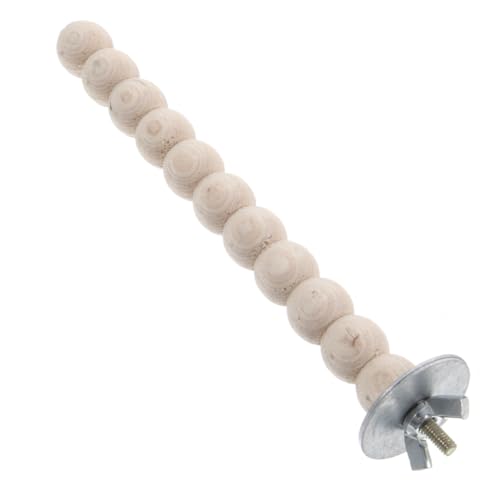 Sosoport Papagei Barsch Holz Vogel Spielzeug Sittich Conure Vogel Käfig Zubehör 12cm Sicher Grind Stick Ruhen Plattform von Sosoport