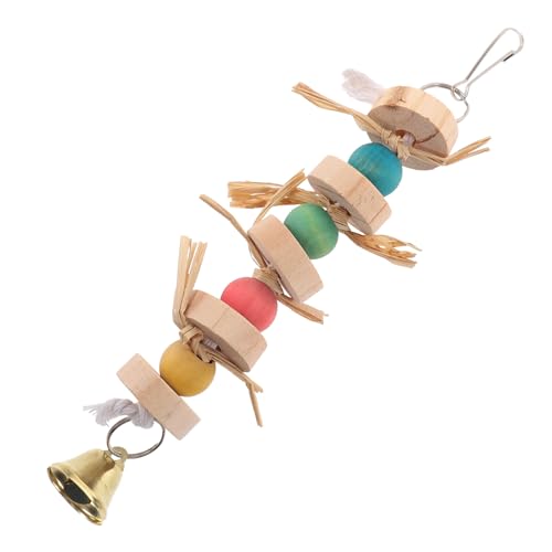 Sosoport Hängendes Papageien Spielzeug Aus Natürlichem Material Kauspielzeug Für Vögel Schaukeltier Für Kleine Vögel Sichere Und Langlebige Beschäftigung Für Wellensittiche Und Sosoport Hängendes Papageien Spielzeug Aus Natürlichem Material Kauspielzeug Für Vögel Schaukeltier Für Kleine Vögel Sichere Und Langlebige Beschäftigung Für Wellensittiche Und von Sosoport