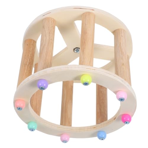 Sosoport Rotierendes Spielzeug Mit Laufband Und Silent Wheel Unterhaltungs Und Aktivitätsperch Für Große Und Kleine Vögel Geeignet Für Vogelkäfige Hochwertigem Gefertigt von Sosoport