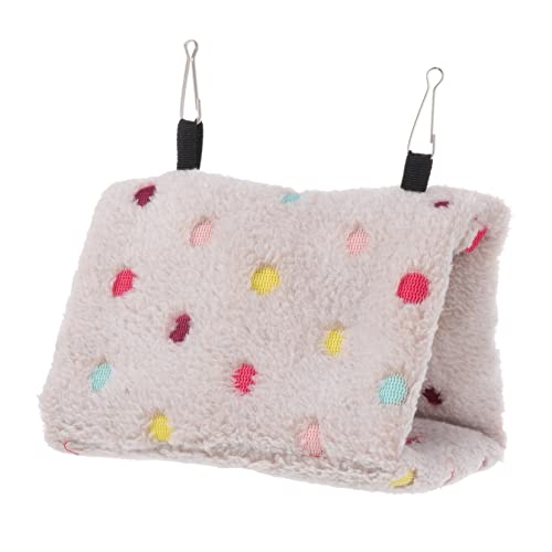 Sosoport Papageien-hängemattennest Aus Baumwolle Werkzeug Papagei Hamster S-förmiger Kleiderbügel Abnehmbare Kleiderbügel Sommer Papagei Schlafender Papagei Wollpapagei Käfig Beige Flanell Sosoport Papageien-hängemattennest Aus Baumwolle Werkzeug Papagei Hamster S-förmiger Kleiderbügel Abnehmbare Kleiderbügel Sommer Papagei Schlafender Papagei Wollpapagei Käfig Beige Flanell von Sosoport