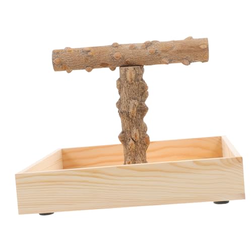 Sosoport Sittich-sitzstangenständer Plattform Desktop-papagei-Spielzeug Vogel-trainingsgestell Holz-vogelständer Für Vögel Sosoport Sittich-sitzstangenständer Plattform Desktop-papagei-Spielzeug Vogel-trainingsgestell Holz-vogelständer Für Vögel von Sosoport