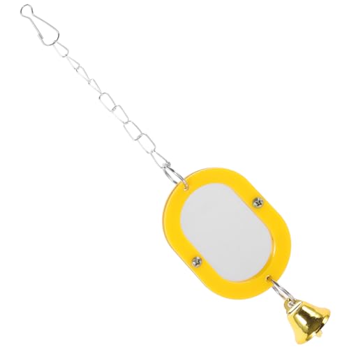 Sosoport Sittich-Spiegel-Spielzeug Acryl Zum Aufhängen Vogel-Spiegel Glocke Haustier-Vogel-Spielzeug für Papageien Käfig-Vogel-Spielzeug Lustiges Vogel-backenzahn-Spielzeug Sosoport Sittich-Spiegel-Spielzeug Acryl Zum Aufhängen Vogel-Spiegel Glocke Haustier-Vogel-Spielzeug für Papageien Käfig-Vogel-Spielzeug Lustiges Vogel-backenzahn-Spielzeug von Sosoport