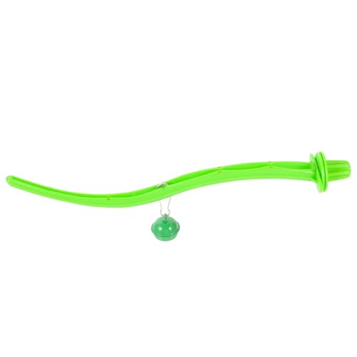Sosoport Papageienstangenspielzeug Papageienkäfigspielzeug Futterspender Papageienspielzeug Zubehör Für Vogelkäfige Kauspielzeug Für Vögel Nymphensittich- Plastik Light Green von Sosoport