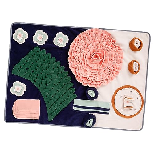 Sosoport Pet Sniffing Pad schnüffeldecke für Hunde Hundefuttertrainer Interactive Dog Toys Dog chew Toy Spielzeug Essen versteckte Matte Versteckmatte für Lebensmittel extra groß Haustier Sosoport Pet Sniffing Pad schnüffeldecke für Hunde Hundefuttertrainer Interactive Dog Toys Dog chew Toy Spielzeug Essen versteckte Matte Versteckmatte für Lebensmittel extra groß Haustier von Sosoport
