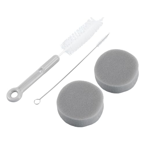 Sosoport Pet Waterer mit Langem Griff Schwamm Bürstenaufsatz zur Einfachen Reinigung von Katzentrinkbrunnen und Trinkspendern Hygienisch und Zeitsparend von Sosoport