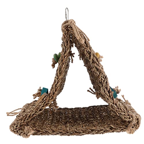 Sosoport Rustikale Papagei Hängematte Vogel Nest Schaukel Bett Vogel Ic Rattan Einfach Hängen Installation Zufällige Stil Sosoport Rustikale Papagei Hängematte Vogel Nest Schaukel Bett Vogel Ic Rattan Einfach Hängen Installation Zufällige Stil von Sosoport