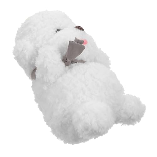 Sosoport Realistisches Hundespielzeug Plüsch Bichon Frise Plüschfigur Hochwertige Waschbare Dekoration für Zuhause und Langlebig Kleine Sosoport Realistisches Hundespielzeug Plüsch Bichon Frise Plüschfigur Hochwertige Waschbare Dekoration für Zuhause und Langlebig Kleine von Sosoport