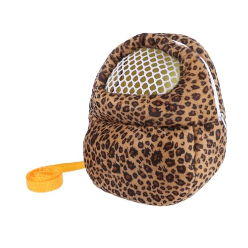 Sosoport Warme Hamster-Tragetasche Outdoor-Reisetasche Für Bequeme Tragbare Große Gelbe Haustier-Tragetasche Für Hamster Zufällige Farbe von Sosoport