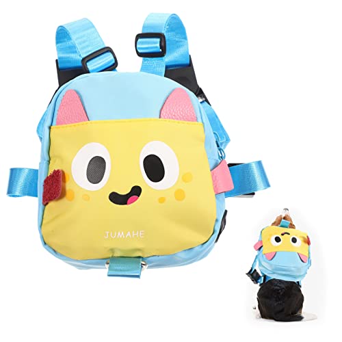 Sosoport Kleiner Hund-Rucksack Verstellbar Atmungsaktiv Für Snacks Und Spielzeug Für Reisen Wandern Camping Haustier-Tragetasche von Sosoport