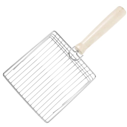 Sosoport Handled Cat Shovel Katzenstreuschaufel Langem Griff Für Katzentoilette Einfache Filtern Von Katzenstreu von Sosoport