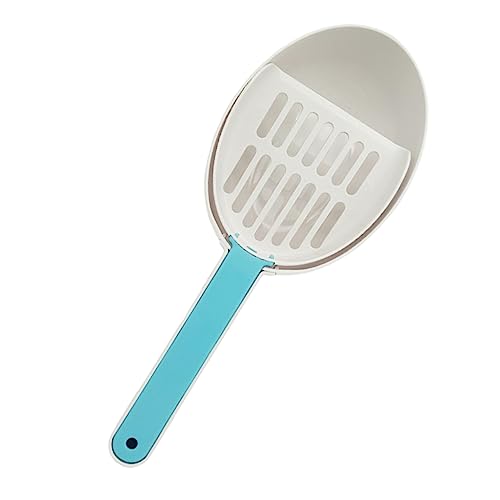 Sosoport Schaufel für Katzenstreu cat Litter Shovel katzenstreu schippe Wurf Schaufel für Haustierstreu Abfallschaufel mit Halterung Reinigungsmittel für Katzensand ABS-Kunststoff Blue Sosoport Schaufel für Katzenstreu cat Litter Shovel katzenstreu schippe Wurf Schaufel für Haustierstreu Abfallschaufel mit Halterung Reinigungsmittel für Katzensand ABS-Kunststoff Blue von Sosoport