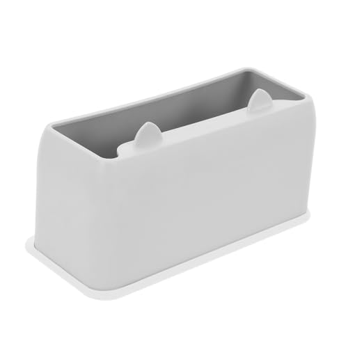 Sosoport Schaufelbasis Für Katzenstreu Schaufel-aufbewahrungsbehälter Katzenschaufelhalter Katzenschaufelständer Katzenstreuschaufel-Caddy Mini-papierkorb Eck-katzentoiletten Plastik Grey Sosoport Schaufelbasis Für Katzenstreu Schaufel-aufbewahrungsbehälter Katzenschaufelhalter Katzenschaufelständer Katzenstreuschaufel-Caddy Mini-papierkorb Eck-katzentoiletten Plastik Grey von Sosoport