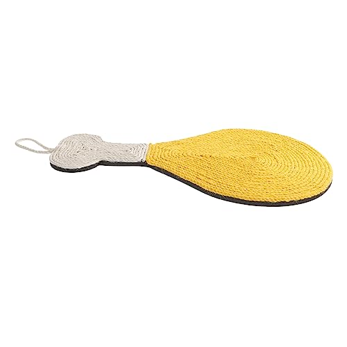 Sosoport Sisal Katzen Griff Katzen-Schleifpad Katze kratzmatte hängender Katzenkratzer interaktives katzenspielzeug Interactive cat Toy Katzensachen Kätzchenspielzeug Sisalseil Yellow Sosoport Sisal Katzen Griff Katzen-Schleifpad Katze kratzmatte hängender Katzenkratzer interaktives katzenspielzeug Interactive cat Toy Katzensachen Kätzchenspielzeug Sisalseil Yellow von Sosoport