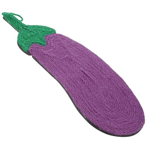 Sosoport Sisal Katzen Griff Katzenspielzeug interaktiv Kratzbaum Katzensachen Katzenbett katzenkratzmatte kratzmatte für Katzen Kratzspielzeug für Katzen Kätzchenspielzeug Sisalseil Violett von Sosoport