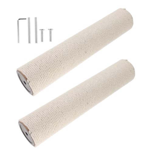Sosoport Sisal Kratzbaum Ersatzstange mit Schrauben Stabile Kratzsäule für Indoor Katzen DIY Kratzbaum Ersatzteile zum Schutz von Möbeln und Katzenkratzverhalten Sosoport Sisal Kratzbaum Ersatzstange mit Schrauben Stabile Kratzsäule für Indoor Katzen DIY Kratzbaum Ersatzteile zum Schutz von Möbeln und Katzenkratzverhalten von Sosoport