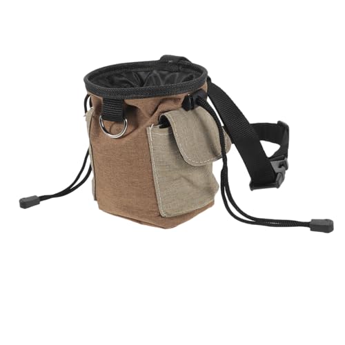 Sosoport Snackpaket für Haustiere Leckerli-Snackbeutel für Hunde Belohnungsbeutel für Hundeleckerli hundefutterbeutel hundetraining Tasche Snack-Taschen Kaffee Haustier-Snack-Gürteltasche von Sosoport