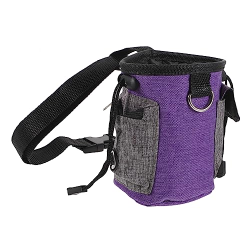 Sosoport Snackpaket für Haustiere tragbare Leckerlitasche Hundetasche zum Gassigehen hundefutterbeutel hundetraining Tasche Welpe Snack-Taschen Tasche für Hundetraining Leckereien Gürtel von Sosoport