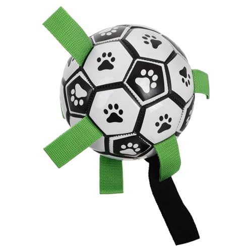 Sosoport Hundespielzeug Für Haustiere Fußball Mit Riemen Hundetrainingsspielzeug Vielseitig Einsetzbar Für Und Mittelgroße Hunde Sosoport Hundespielzeug Für Haustiere Fußball Mit Riemen Hundetrainingsspielzeug Vielseitig Einsetzbar Für Und Mittelgroße Hunde von Sosoport