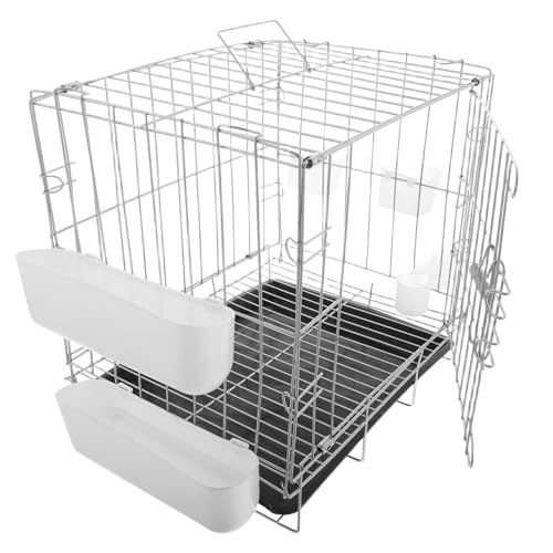 Sosoport Taubenkäfig Vogelzuchtkäfig Geflügeltransportbox Taubennestschale Finkentransportbox Kanarienvogeltransportbox Taubentransportbox Flugkäfige Für Sittiche Edelstahl Sosoport Taubenkäfig Vogelzuchtkäfig Geflügeltransportbox Taubennestschale Finkentransportbox Kanarienvogeltransportbox Taubentransportbox Flugkäfige Für Sittiche Edelstahl von Sosoport