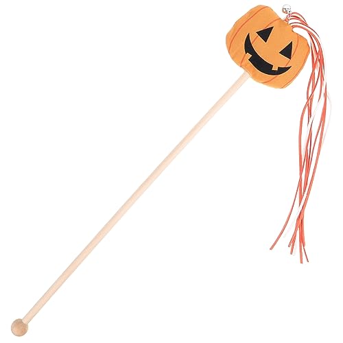 Sosoport -Teaser Kunstfell Für Katzenminze Frettchen Kürbis-katzenspielzeug Halloween- Katze Süßes Oder Saures Halloween-Ohr Plüschstoffe von Sosoport