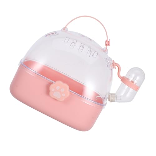 Sosoport Kompakte Tragbare Hamster-reisebox Mit Wasserflasche Für Kleintiere Wie Hamster Mäuse Kaninchen Und Vögel Für Outdoor-aktivitäten Und Reisen Sosoport Kompakte Tragbare Hamster-reisebox Mit Wasserflasche Für Kleintiere Wie Hamster Mäuse Kaninchen Und Vögel Für Outdoor-aktivitäten Und Reisen von Sosoport