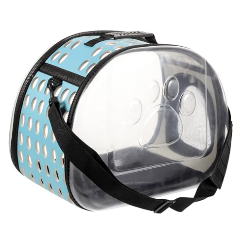 Sosoport Transparente Haustier-Tragetasche Für Katzen Und Hunde Faltbare Tragbare Transportbox Groß Für Reisen Und Outdoor-aktivitäten von Sosoport