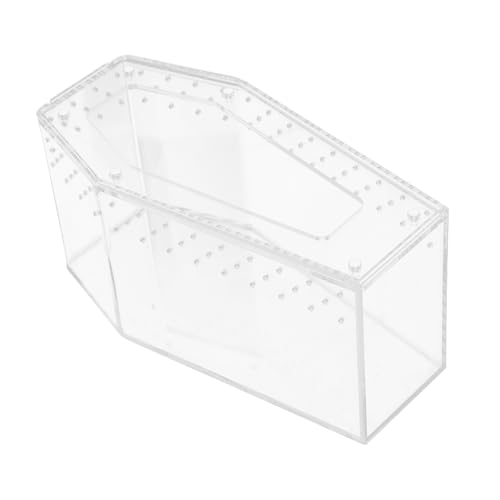 Sosoport Transparente Reptilienbox Stabiles Terrarium mit Sicherer Versiegelung als Lizard Breeding Tank und Reptile Incubator für Spinnen Echsen und Schlangen Sosoport Transparente Reptilienbox Stabiles Terrarium mit Sicherer Versiegelung als Lizard Breeding Tank und Reptile Incubator für Spinnen Echsen und Schlangen von Sosoport