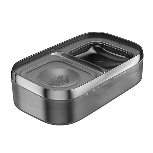 Sosoport Haustier-wasserspender Katzen- Und Hunde-automatik-futterspender Kätzchen-trinknapf Hunde- Und Welpen-wassernapf Platzsparendes Design Grau Sosoport Haustier-wasserspender Katzen- Und Hunde-automatik-futterspender Kätzchen-trinknapf Hunde- Und Welpen-wassernapf Platzsparendes Design Grau von Sosoport