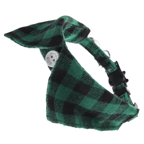 Sosoport Verstellbares Katzenhalsband Mit Niedlichem Krawatten-Design Und Glocke Sicheres Dekoratives Halsband Für Kätzchen Stilvolle Haustiere von Sosoport