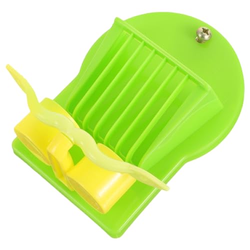 Sosoport Vogel-Obst- Und Gemüseständer Taubenfutter Papageienkäfig Vogelkäfignetz Huhn Automatischer Futterautomat Für Papageien Hühnerfutter Vogelfutter Haustier Plastik Light Green von Sosoport