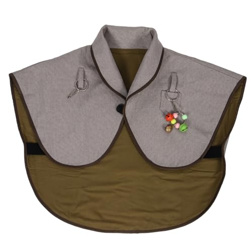 Sosoport Bird Shoulder Pad Wiederverwendbarer Schulterprotektor Für Vögel Schutz Gegen Kratzer Und KOT Geeignet Für Papageien Sittiche Und Vogeltrainer von Sosoport