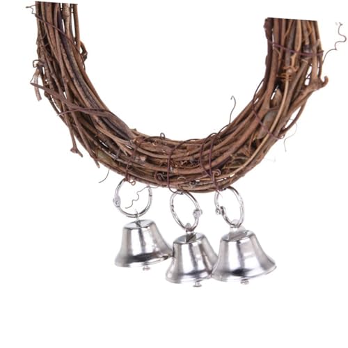 Sosoport Pet Bird Parrot Rattan Swing Toy Mit Vogelspielzeug Für Käfige Für Sittiche Und Kleine Vögel Installieren Fördert Klettern Und von Sosoport