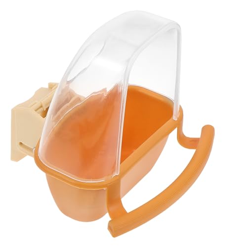 Sosoport Futternapf Für Vogelkäfige Vogelkäfigbehälter Vogelfutterspender Futterbehälter Für Papageien Vogelfutterbecher Für Draußen von Sosoport