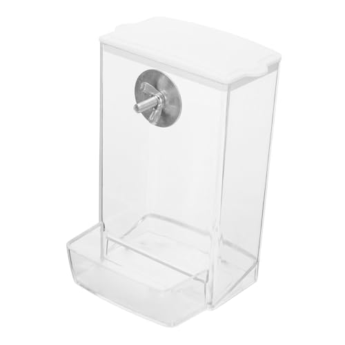 Sosoport Vogelfutterspender Box Aus Robustem Pp-Material Automatischer Spritzwassergeschützter Futterspender Vogelfutterhalter Für Innenbereich Einfach Zu Montieren Bedienen Geeignet Für Sosoport Vogelfutterspender Box Aus Robustem Pp-Material Automatischer Spritzwassergeschützter Futterspender Vogelfutterhalter Für Innenbereich Einfach Zu Montieren Bedienen Geeignet Für von Sosoport