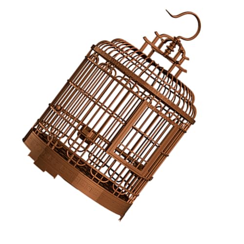 Sosoport Vogelkäfervilla Käfig für Nymphensittiche Conure-Käfig Wellensittichkäfig Flugkäfige für Sittiche Papageiennest Vogelkäfig Wildvogel -Babyträger Plastik Light Brown Sosoport Vogelkäfervilla Käfig für Nymphensittiche Conure-Käfig Wellensittichkäfig Flugkäfige für Sittiche Papageiennest Vogelkäfig Wildvogel -Babyträger Plastik Light Brown von Sosoport