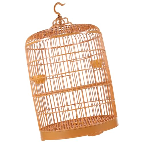 Sosoport Kleiner Käfig Für Vögel Runder Vogelkäfig Zum Aufhängen Vogelkäfig Aus Kunststoff Vogelhaus Vintage-vogelkäfig Multifunktional Sosoport Kleiner Käfig Für Vögel Runder Vogelkäfig Zum Aufhängen Vogelkäfig Aus Kunststoff Vogelhaus Vintage-vogelkäfig Multifunktional von Sosoport