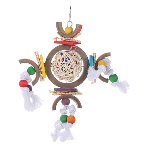Sosoport Vogelspielzeug Vogel Kauspielzeug Papagei Hängendes Kauspielzeug Vogel Futtersuche Hängendes Spielzeug Sosoport Vogelspielzeug Vogel Kauspielzeug Papagei Hängendes Kauspielzeug Vogel Futtersuche Hängendes Spielzeug von Sosoport