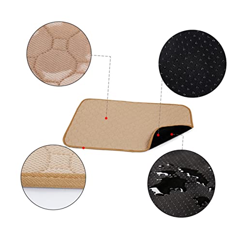 Sosoport Waschbare Wiederverwendbare Hunde Pads wasserdichte Urinunterlage Für Welpen Und Katzen Größe M Beige Ideal Für Das Training Von Haustieren Sosoport Waschbare Wiederverwendbare Hunde Pads wasserdichte Urinunterlage Für Welpen Und Katzen Größe M Beige Ideal Für Das Training Von Haustieren von Sosoport