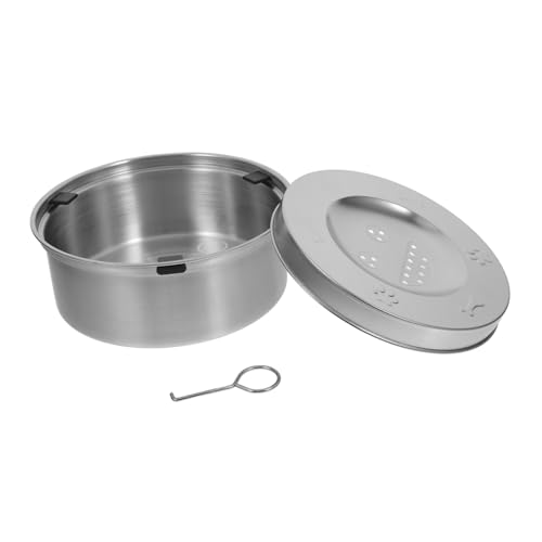 Sosoport Edelstahl-wasserspender Für Hunde Slow Feeder Bowl Für Den Flüssigkeitsbedarf Von Haustieren Sosoport Edelstahl-wasserspender Für Hunde Slow Feeder Bowl Für Den Flüssigkeitsbedarf Von Haustieren von Sosoport