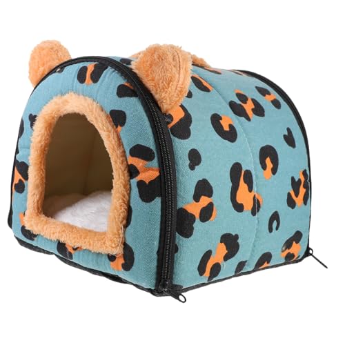 Sosoport Hamsterbett Versteck Tier Haustier Nest Höhle Für Kleine Hasen Hamster Komfortables Zuhause Leicht Zu Reinigen Strapazierfähig Für Eichhörnchen Hamster Und Chinchillas von Sosoport