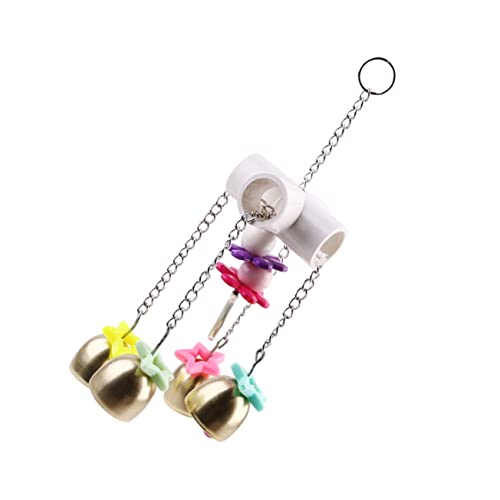 Sosoport Windspiel Anhänger Bird Toys papageienspielzeug Papageien Käfig Papageienglockenspielzeug Spielzeugglocken für Vögel Zubehör für Vogelkäfige Anhänger für Papagei Golden Sosoport Windspiel Anhänger Bird Toys papageienspielzeug Papageien Käfig Papageienglockenspielzeug Spielzeugglocken für Vögel Zubehör für Vogelkäfige Anhänger für Papagei Golden von Sosoport