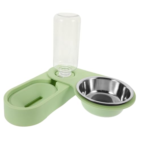 Sosoport Katzenfutter- Und Wassernapf-Set – Großer Katzennapfständer Mit Automatischem Futterspender Und Spender Für Einfaches Füttern Der Haustiere von Sosoport
