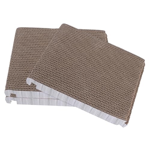 Sosoport Zusammenklappbarer Kratzbaum Für Katzen Autokratzer Horizontaler Katzenkratzer Katze Kratzmatte Katzenkratzer Aus Pappe Auswechselbares Kratzpad Katzenkratzer Aus Sisal Wellpapier von Sosoport