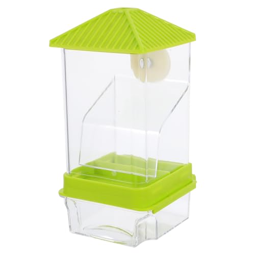 Sosoport automatischer Vogelfutterspender Vogelfutterstation im Freien Vogelkäfig Futterhalter Futterbecken für Vögel Papageienfutter Vogelfutternapfbecher Plastik Green Sosoport automatischer Vogelfutterspender Vogelfutterstation im Freien Vogelkäfig Futterhalter Futterbecken für Vögel Papageienfutter Vogelfutternapfbecher Plastik Green von Sosoport