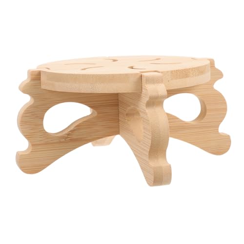Sosoport Bonsai- Pflanzenständer Aus Holz Blumentöpfe Riser Für Mehrzweck-gartenpflanzen-präsentationsregal von Sosoport