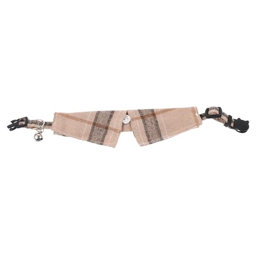 Sosoport für Haustiere Katzenhalsband für drinnen süße Katzenhalsbänder Partydekorationen Katzenkrawatte Katzenminze- -Outfit für Tuch Light Brown Sosoport für Haustiere Katzenhalsband für drinnen süße Katzenhalsbänder Partydekorationen Katzenkrawatte Katzenminze- -Outfit für Tuch Light Brown von Sosoport