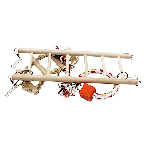 Sosoport -kletterleiter Für Vögel Schaukelspielzeug Für Papageien Und Kleinvögel Für Käfige Fördert Spiel Balance Und Sosoport -kletterleiter Für Vögel Schaukelspielzeug Für Papageien Und Kleinvögel Für Käfige Fördert Spiel Balance Und von Sosoport