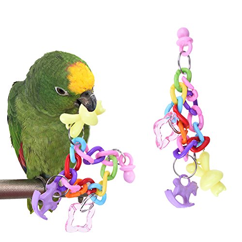 Sotoboo Kauspielzeug für Papageien, Aras, Graupapageien, Wellensittiche, Nymphensittiche, Kakadus, Amazonaskäfig-Spielzeug von Sobotoo